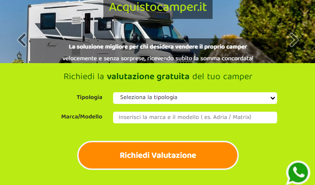 acquisto camper